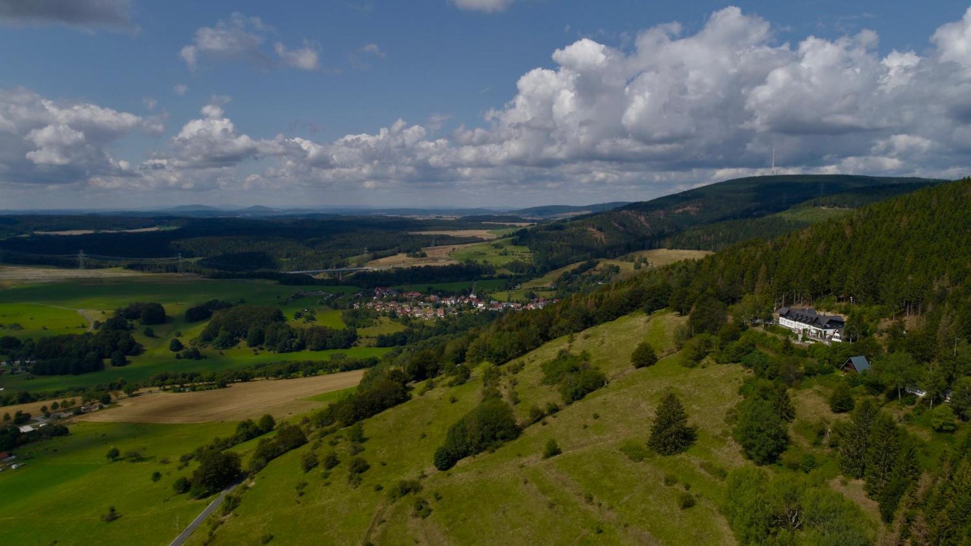 Die Triniushuette "Thueringens Schoenste Aussicht" 호텔 Rauenstein 외부 사진